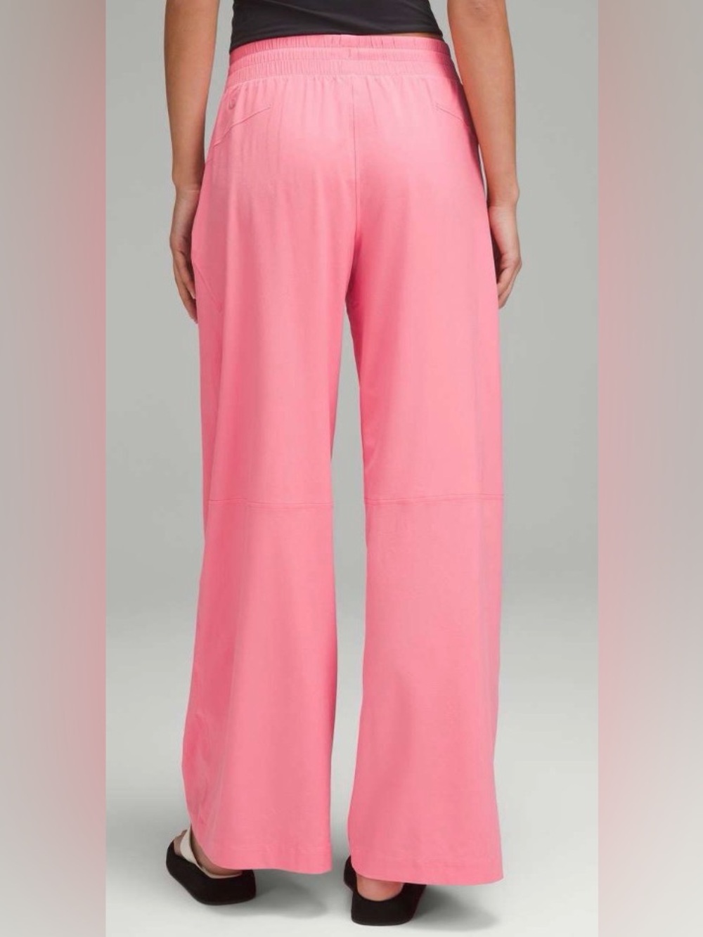 NWOT New Lululemon Swift Mid-Rise Wide-Leg Pant Sakura Pink - Picture 2 of 8
